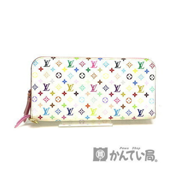 Louis Vuitton Portefeuille Ansolite Multicolor Blanc White Long Wallet - Picture 1 of 6